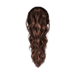 Brązowe K hair-11-chocolate