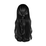 Czarne hair-7-black