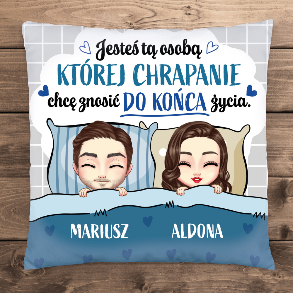 Jesteś tą osobą, której chrapanie - Poduszka