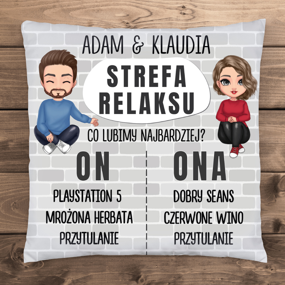 Nasza strefa relaksu - Poduszka