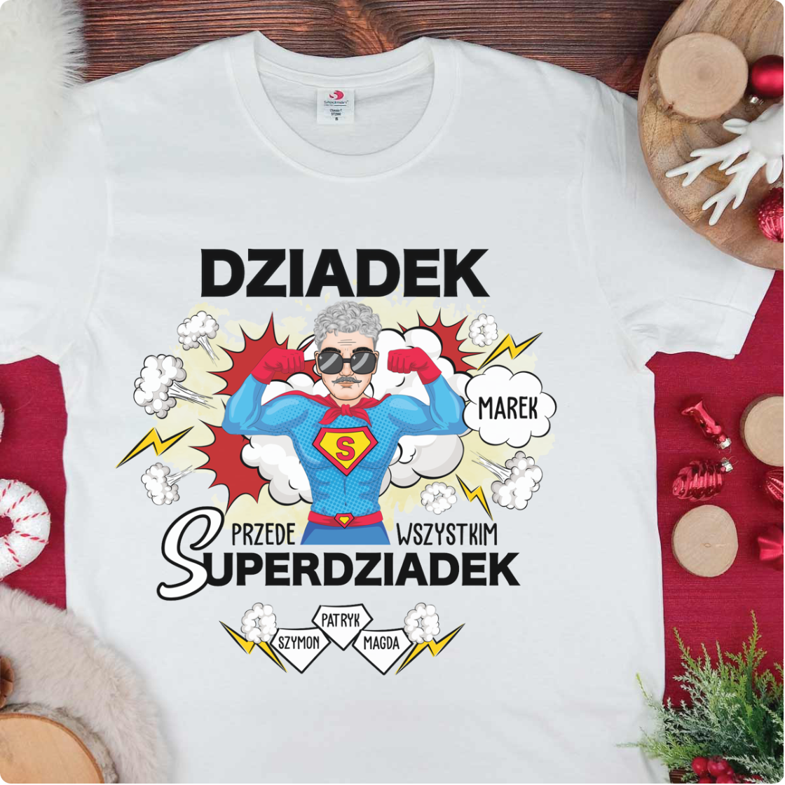 Superdziadek - Koszulka