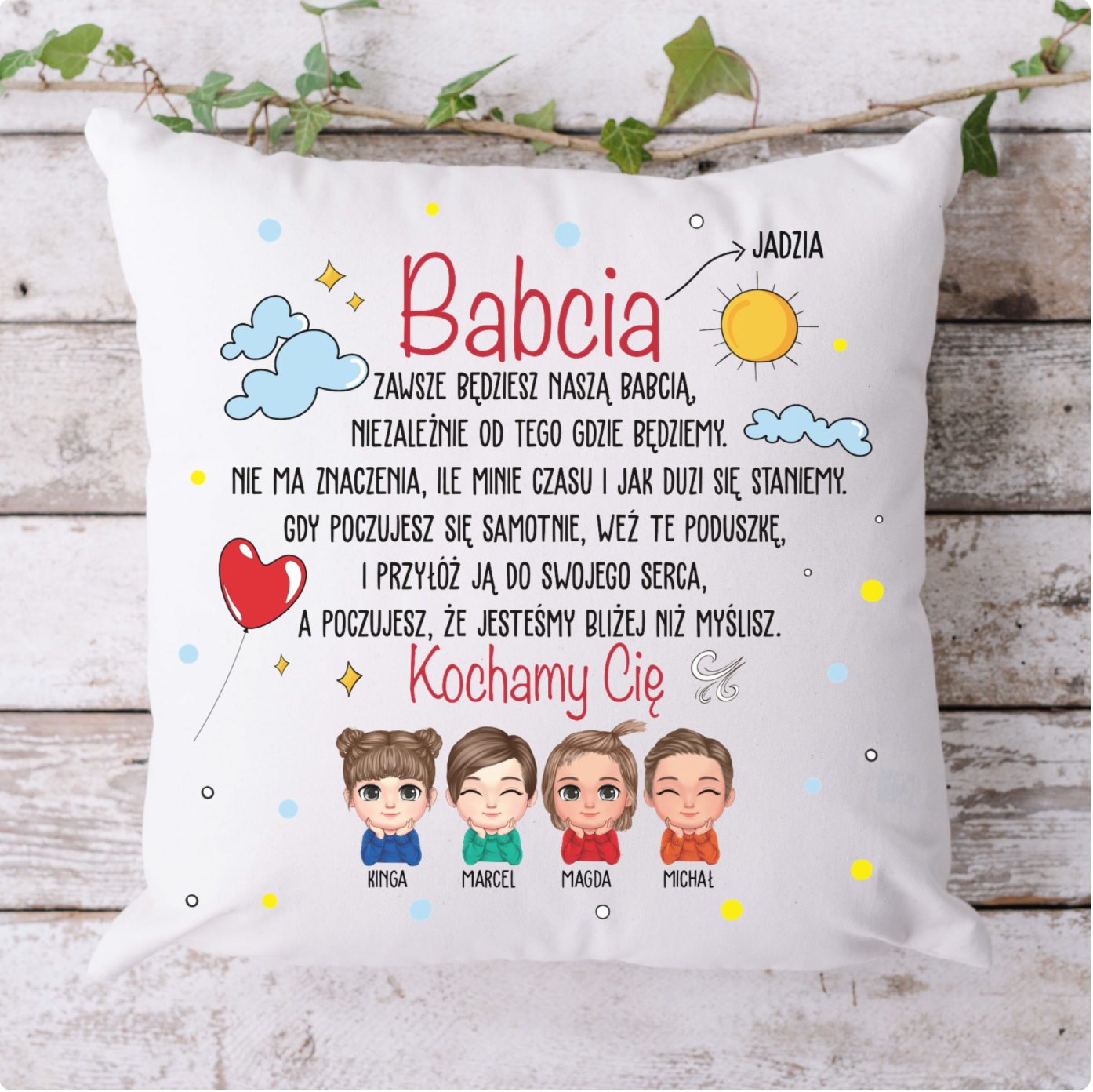 Zawsze będziesz naszą Babcią - Poduszka