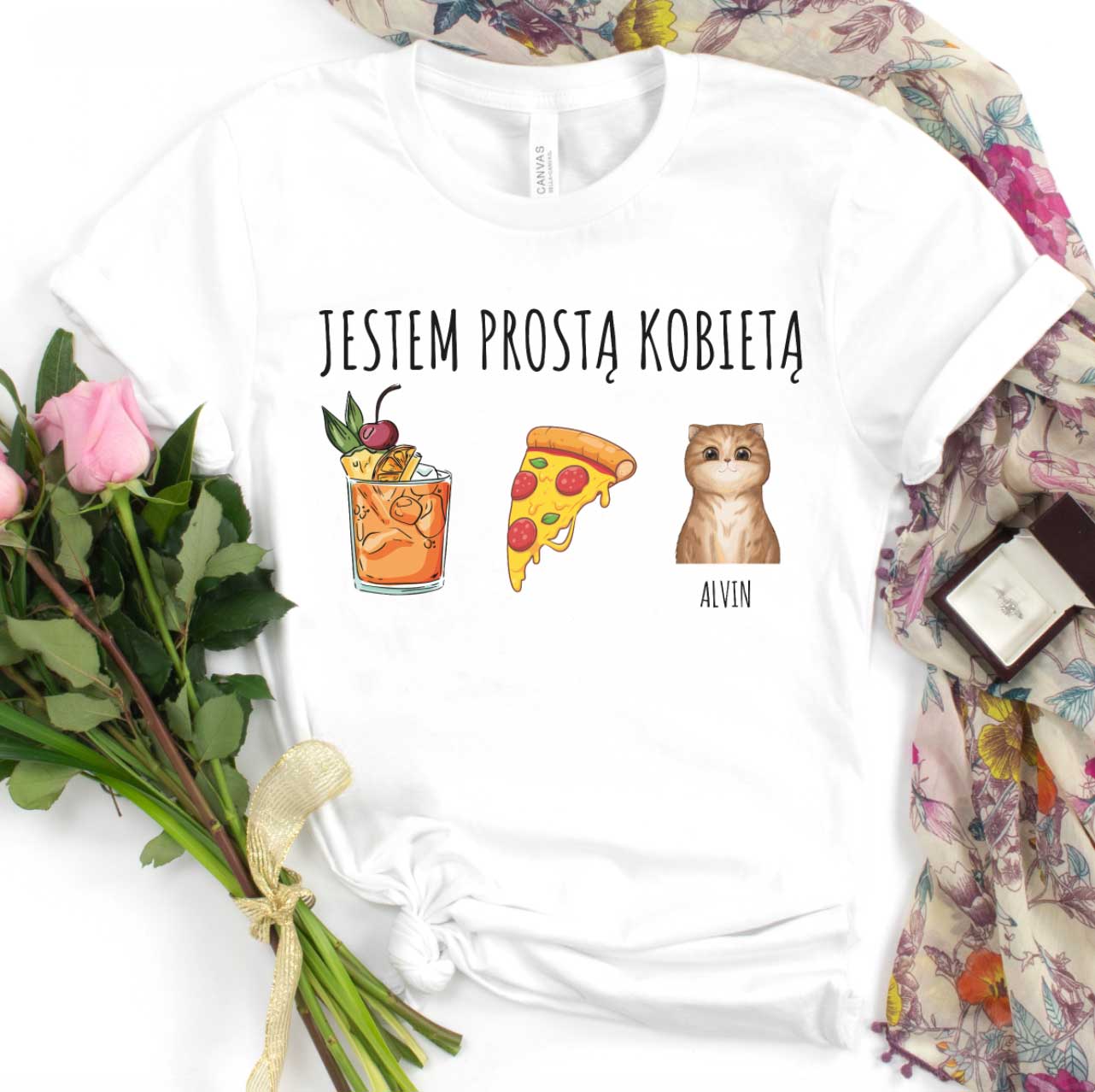 Jestem prostą kobietą - kot