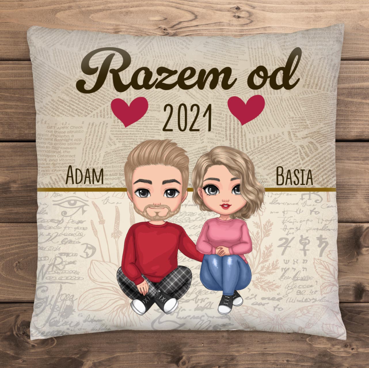 Razem od ... - poduszka