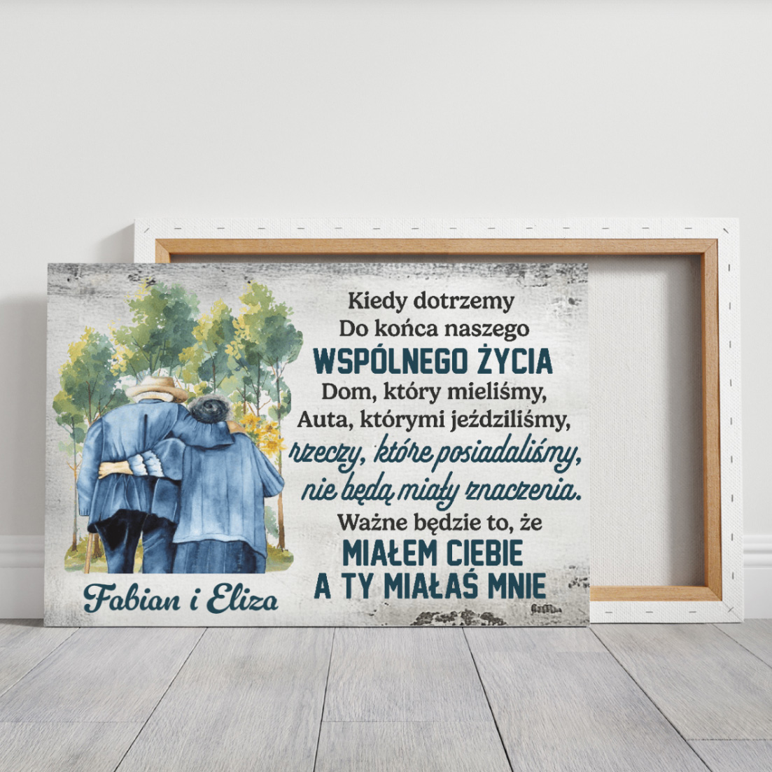 Wspólne życie - fotoobraz