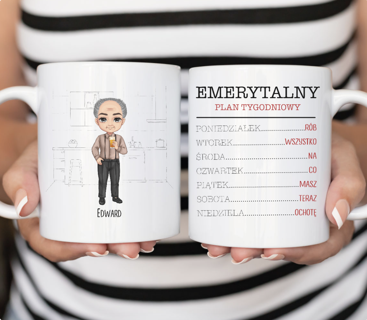 Emerytalny Plan Tygodniowy - kubek