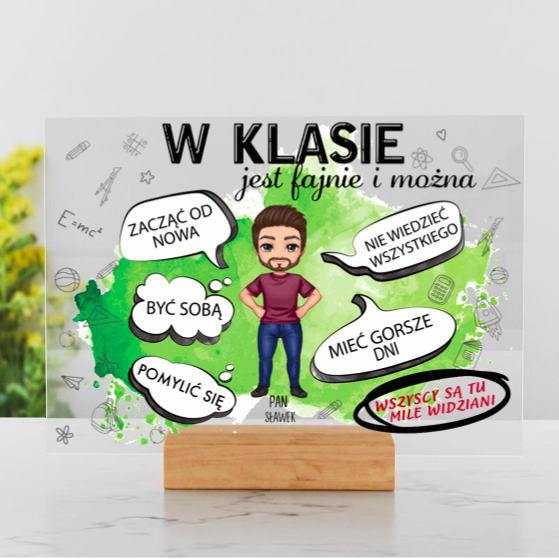 W klasie jest fajnie i można