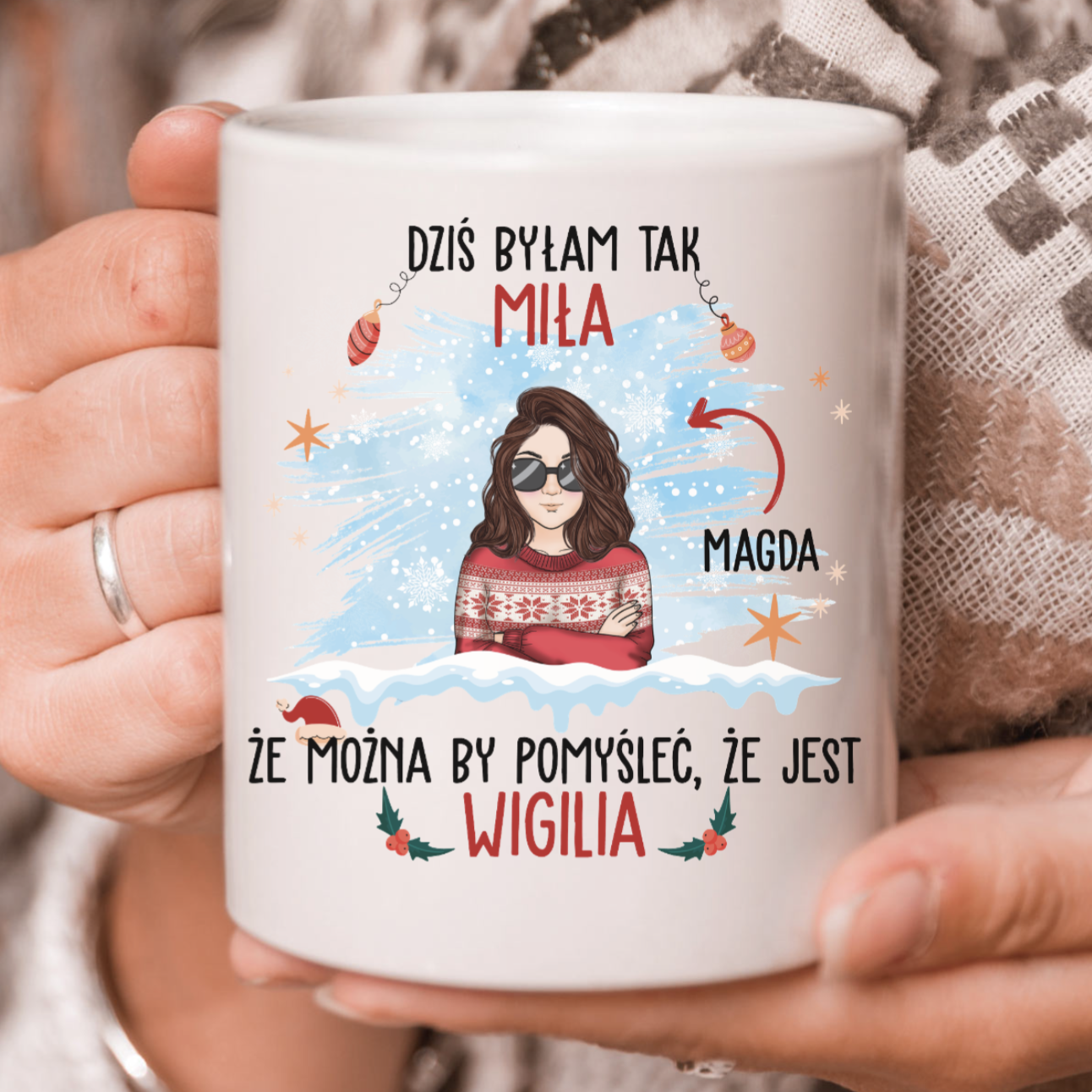 Można by pomyśleć, że jest Wigilia - Kubek