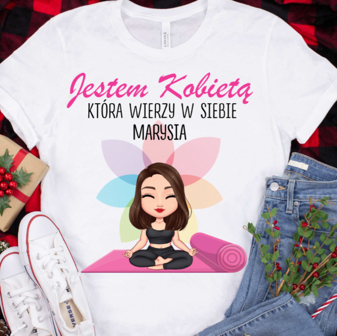 Jestem kobietą, która wierzy w siebie / Koszulka