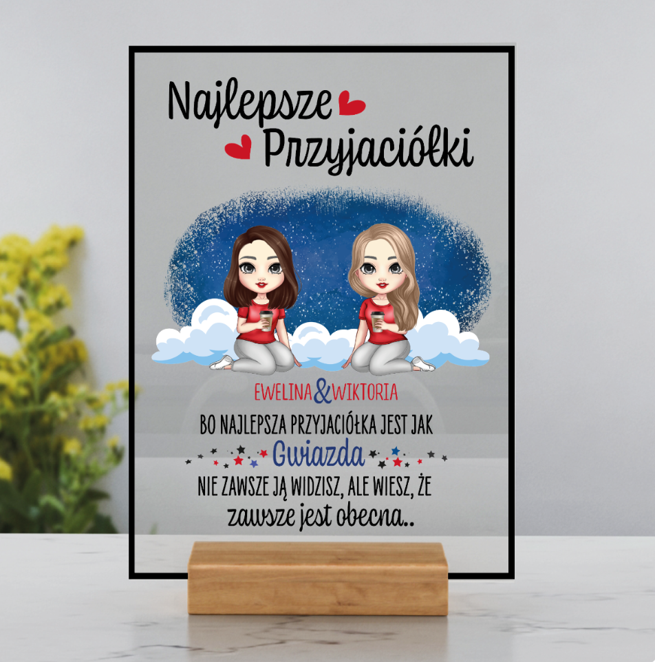 Prawdziwa przyjaciółka to GWIAZDA - zawsze obecna