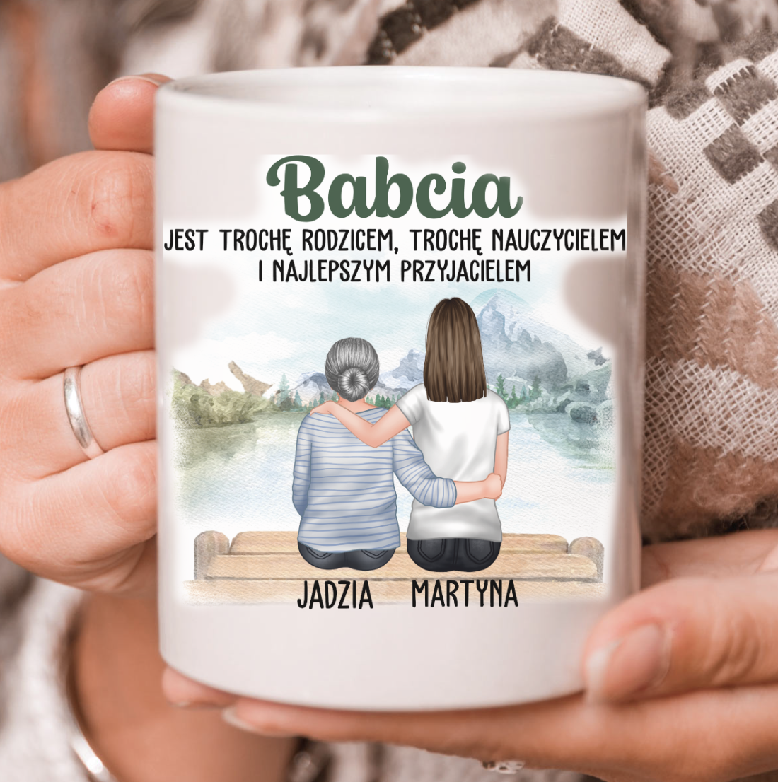 Babcia - Najlepszym Przyjacielem - Kubek