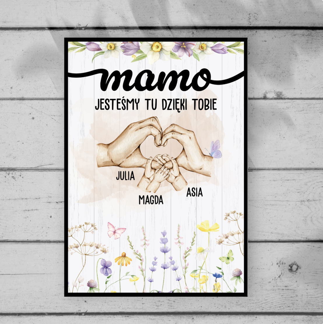 Mamo jesteśmy tu dzięki Tobie