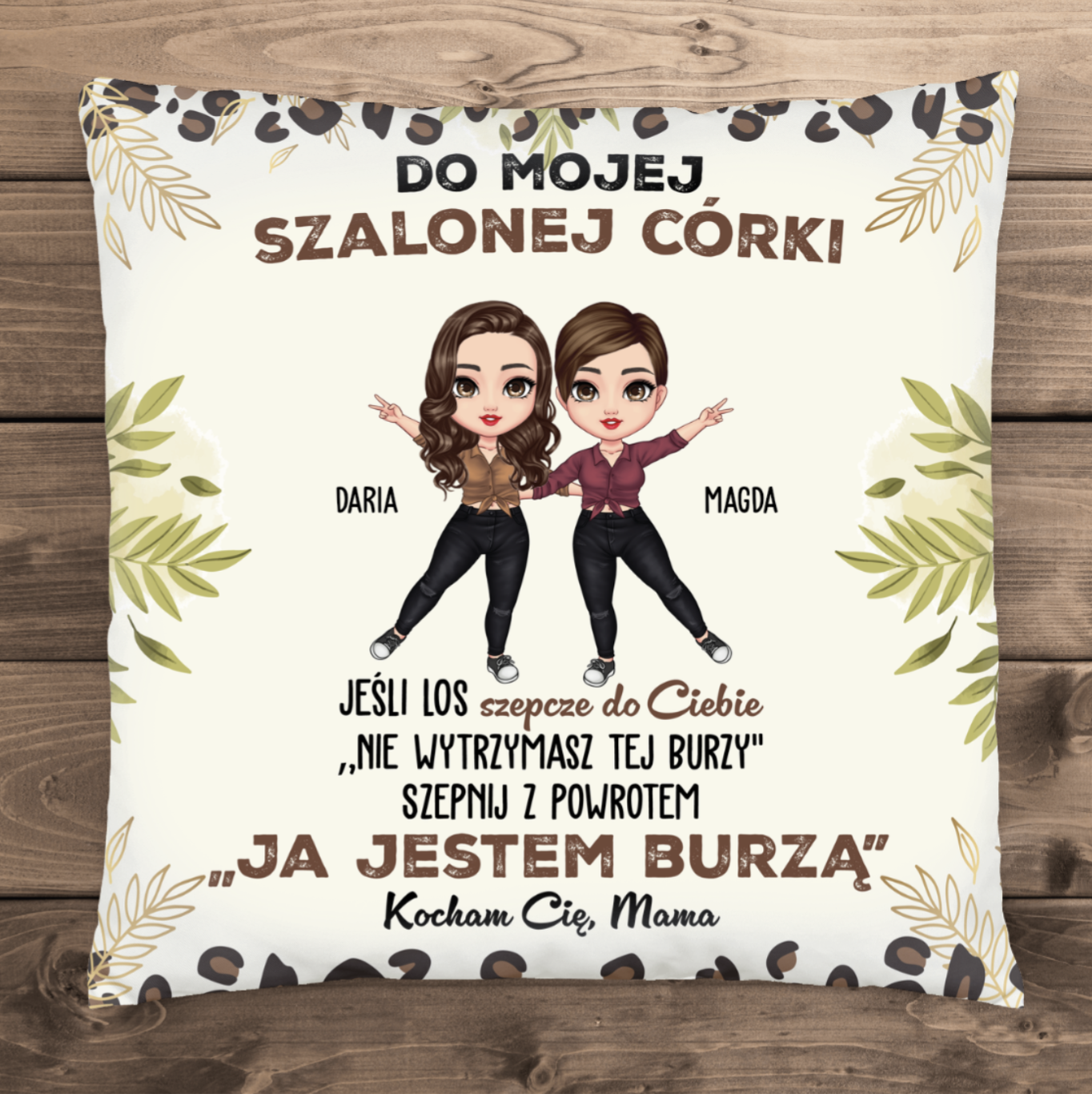 Ja jestem burzą - Poduszka
