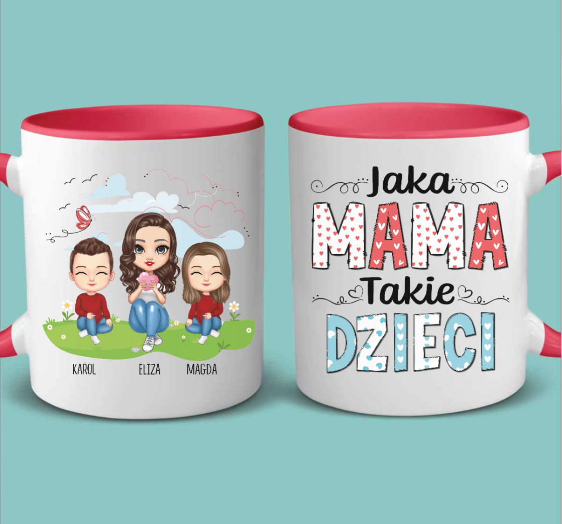 Jaka mama, takie dzieci - Kubek