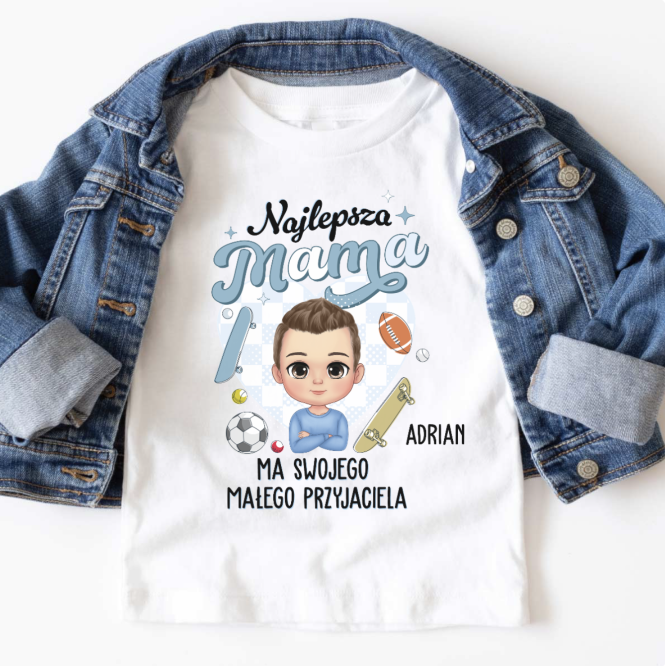 Najlepsza mama ma swojego małego przyjaciela