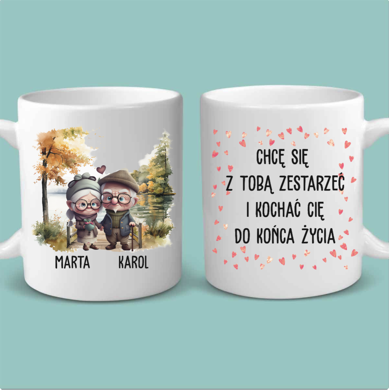 Chcę się z Tobą zestarzeć - Kubek