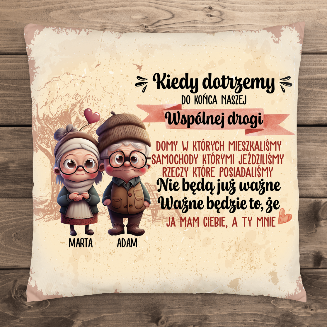 Wspólna droga - Poduszka