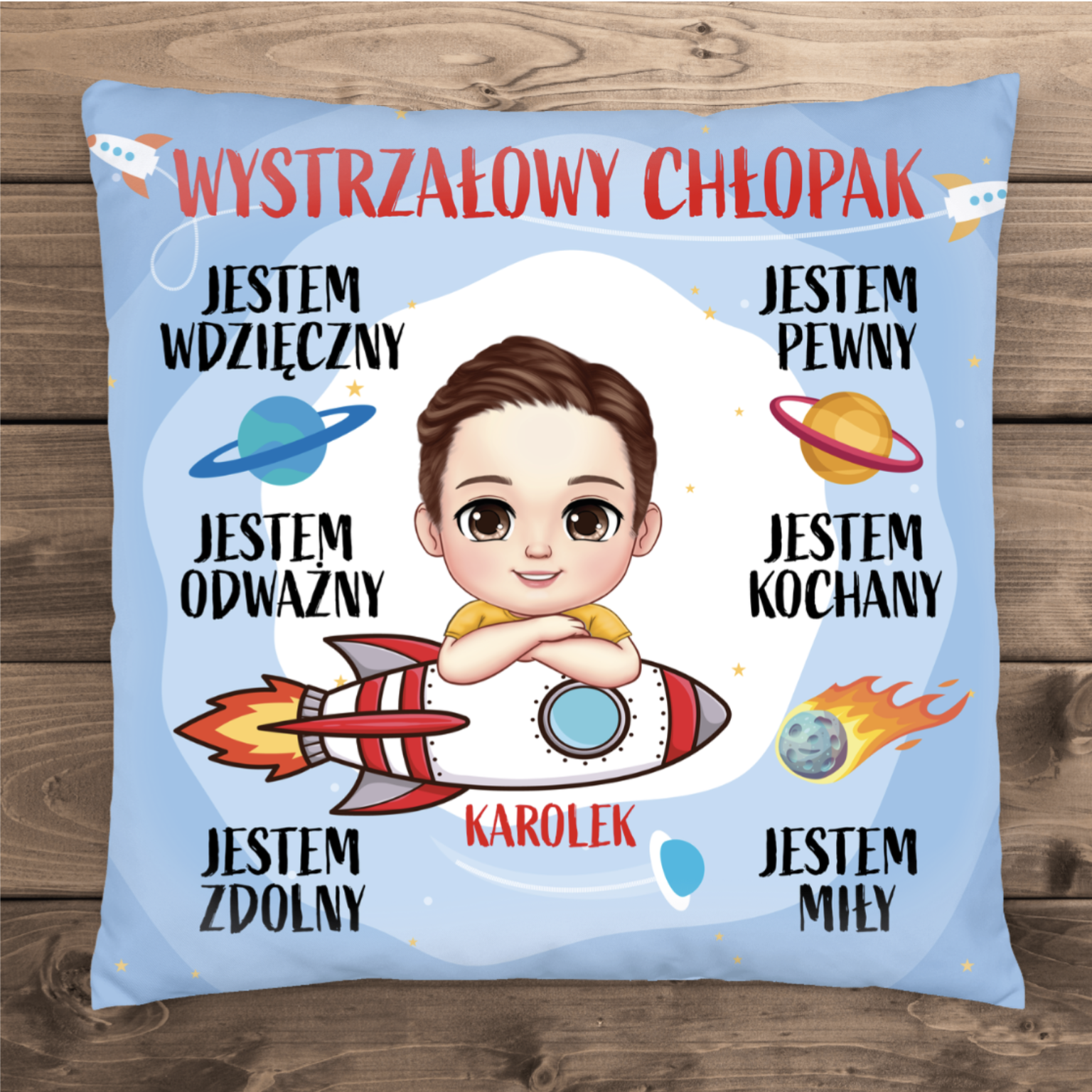 Wystrzałowy chłopak - Poduszka