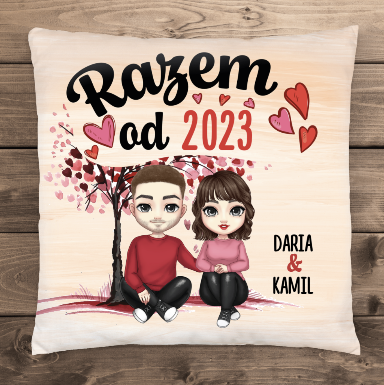 Budujemy razem szczęście - Poduszka