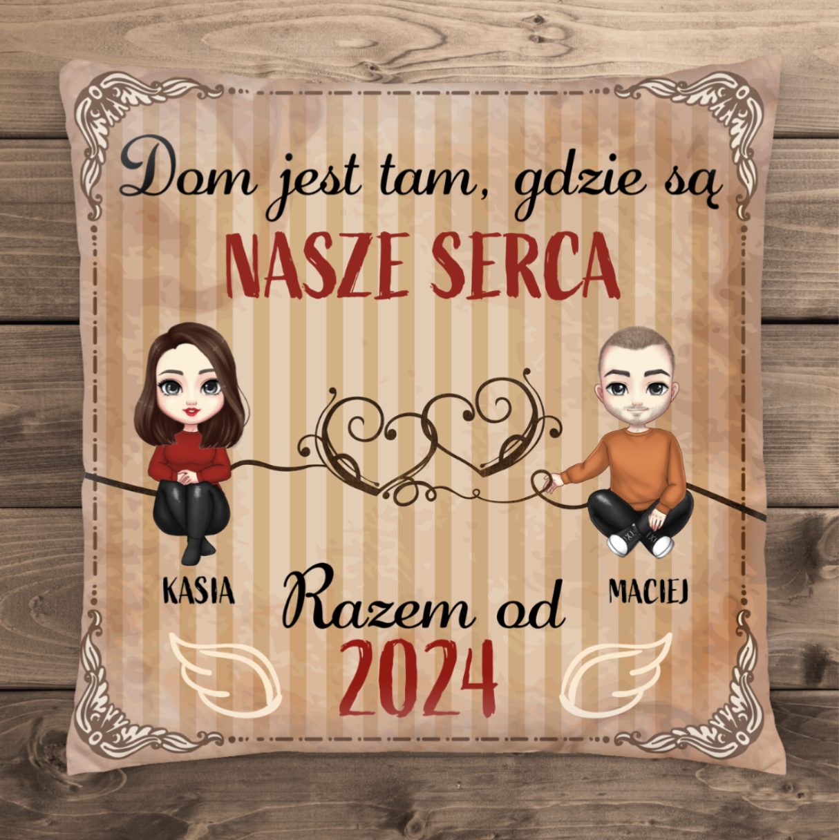 Dom jest tam, gdzie nasze serca - Poduszka