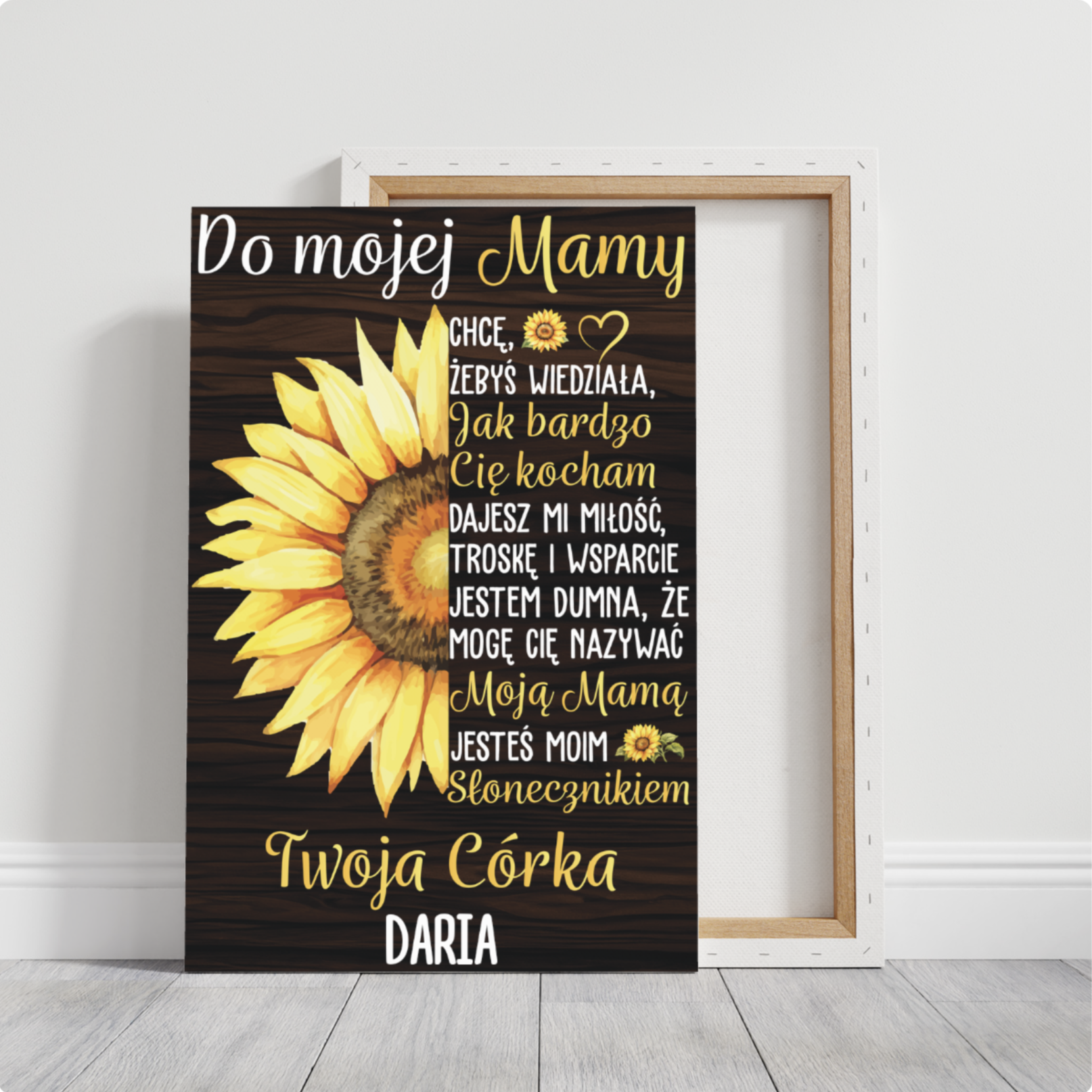 Do mojej mamy - Fotoobraz