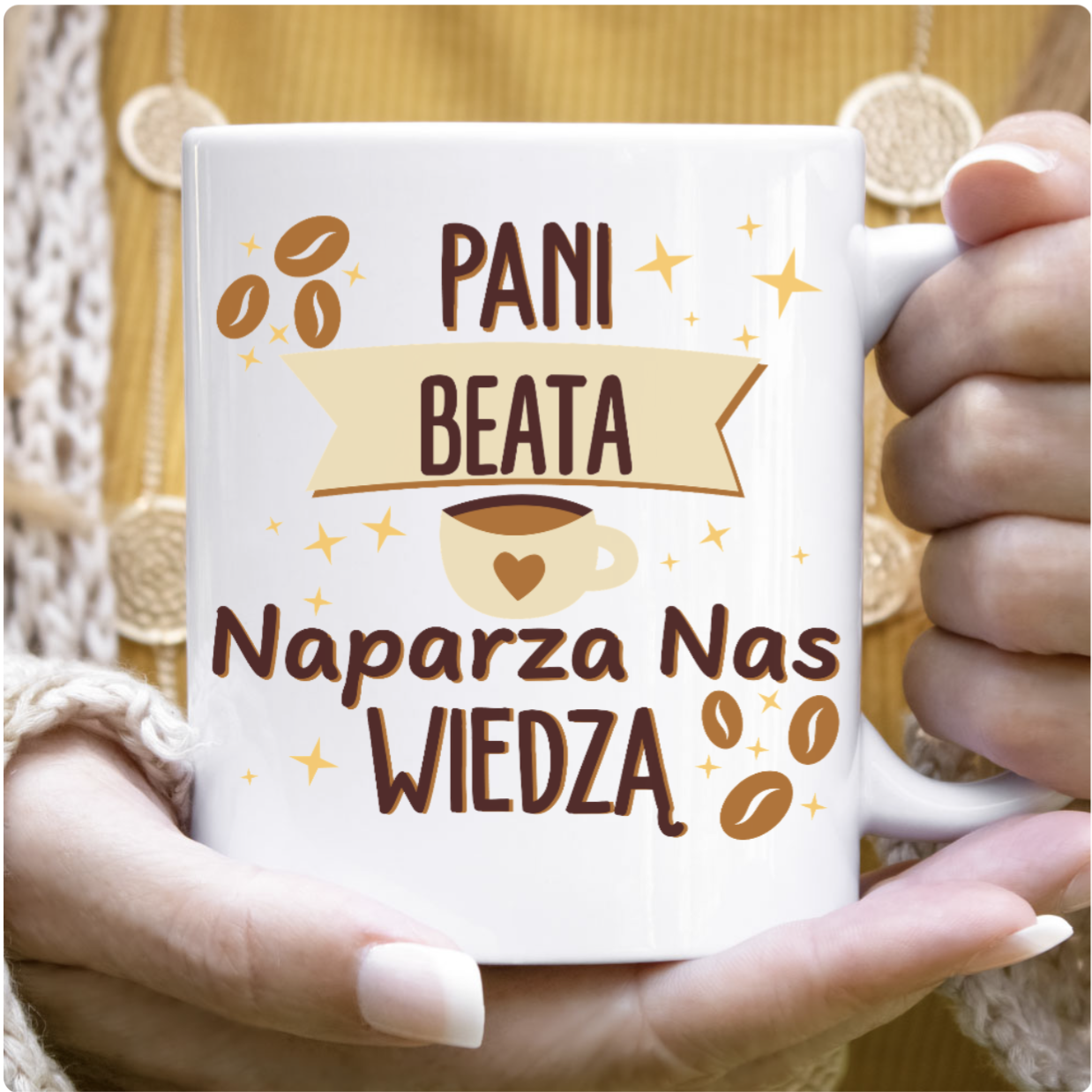 Naparza wiedzą - Kubek