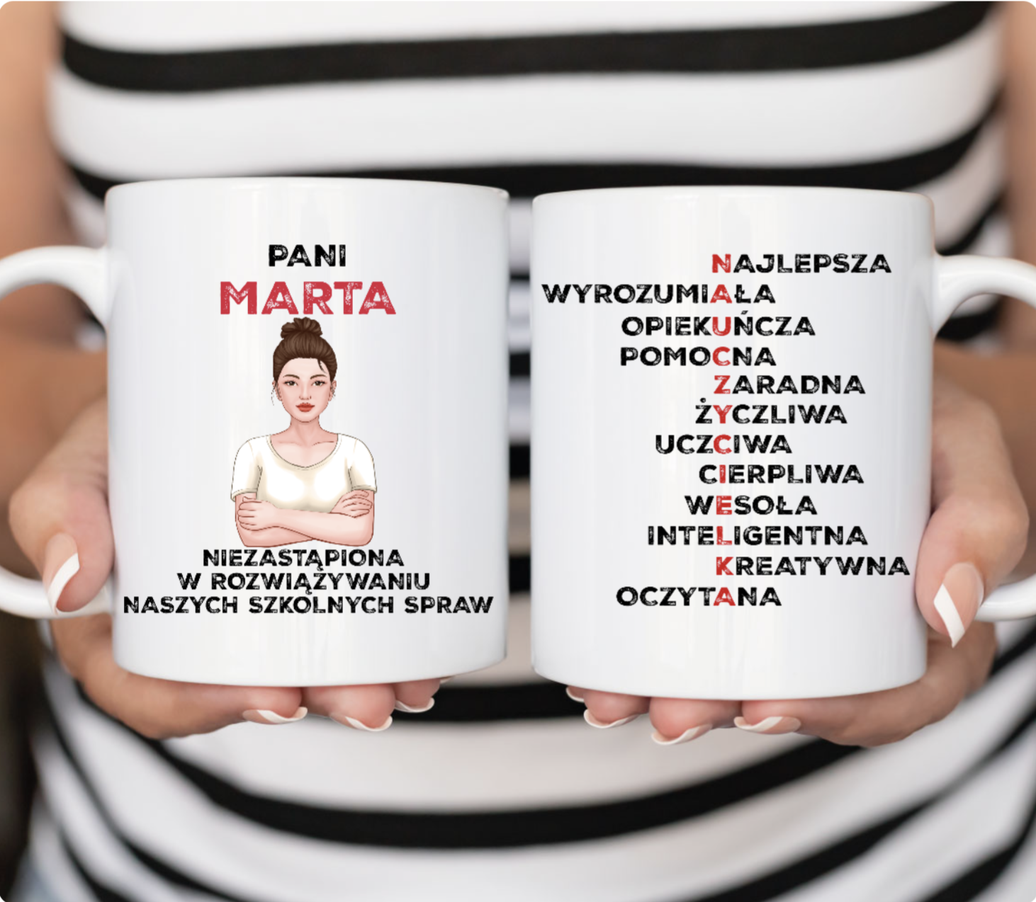 Niezastąpiona nauczycielka - Kubek