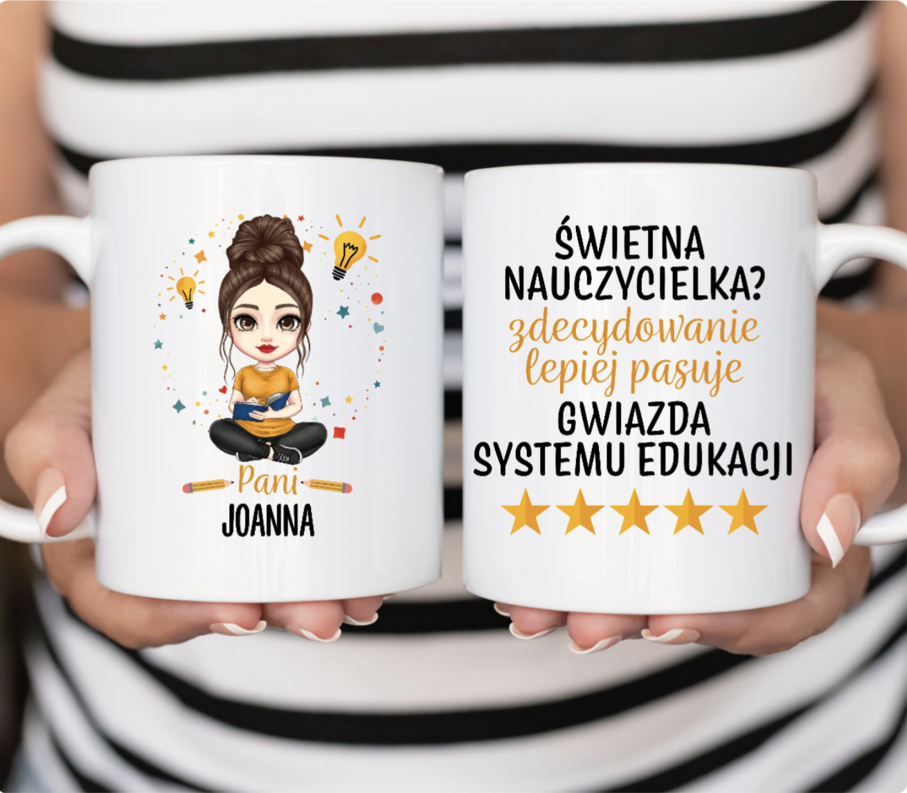 Gwiazda systemu edukacji - Kubek dla Nauczycielki