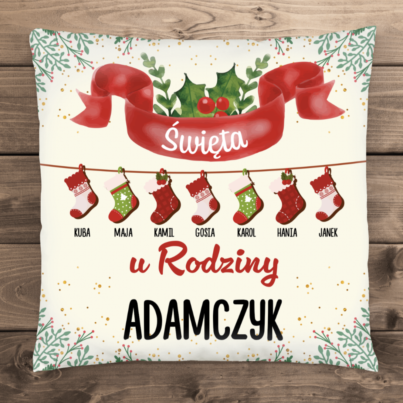 Święta u Rodziny... - Poduszka