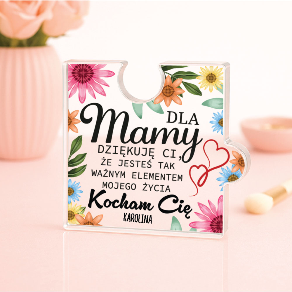Dziękuję Mamo - puzzel