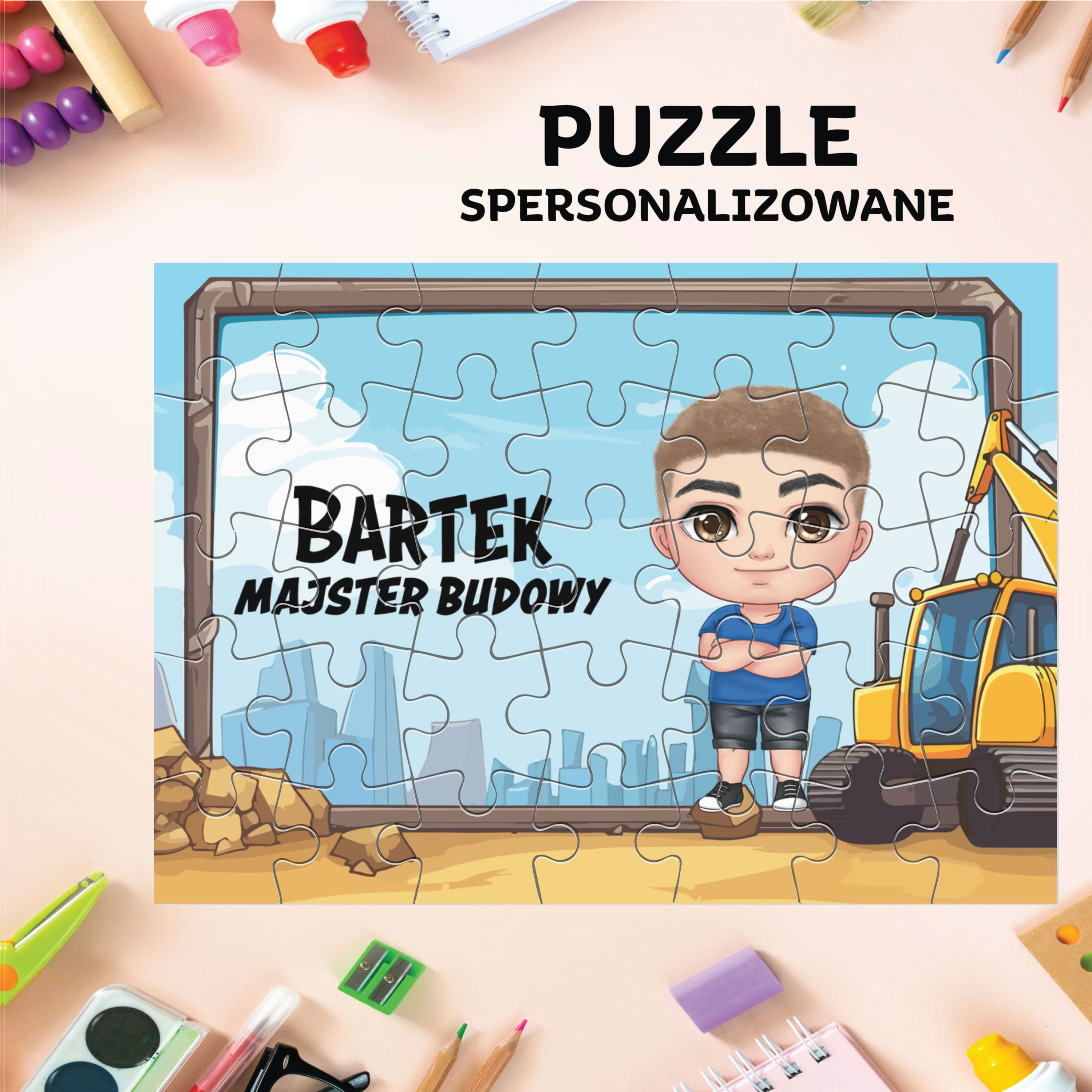 Majster budowlany - puzzle