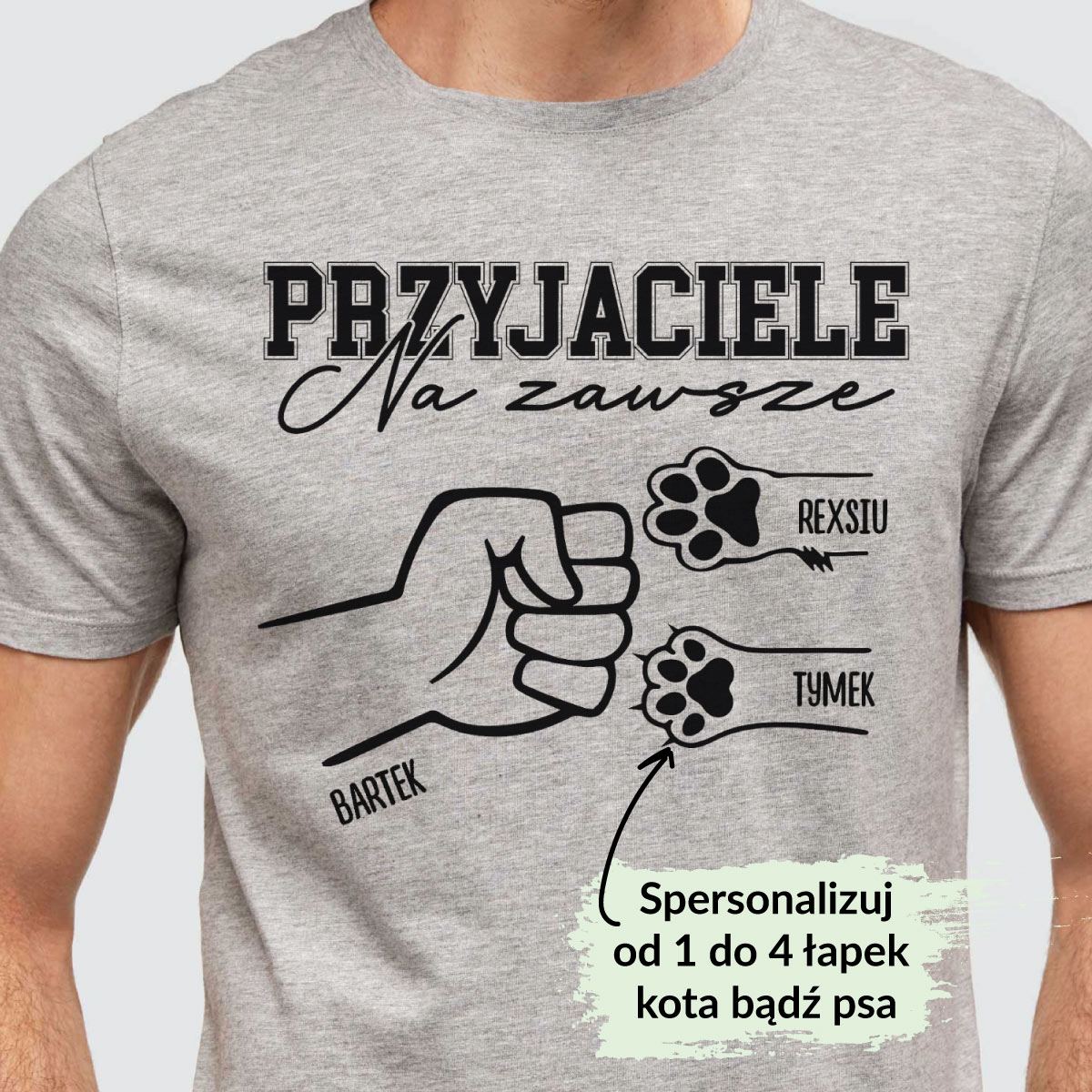 Przyjaciele na zawsze (Zwierzak) - Koszulka