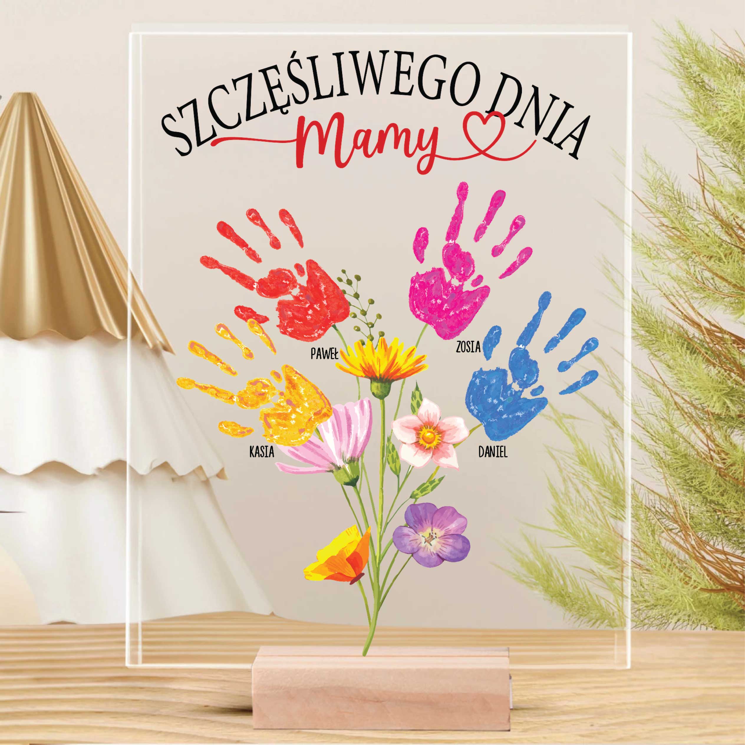 Dla Kochanej Mamy - akryl