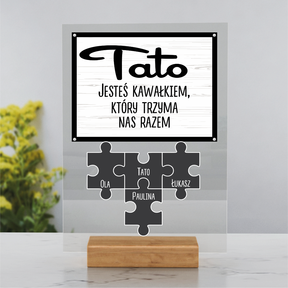 Tato, trzyma nas razem