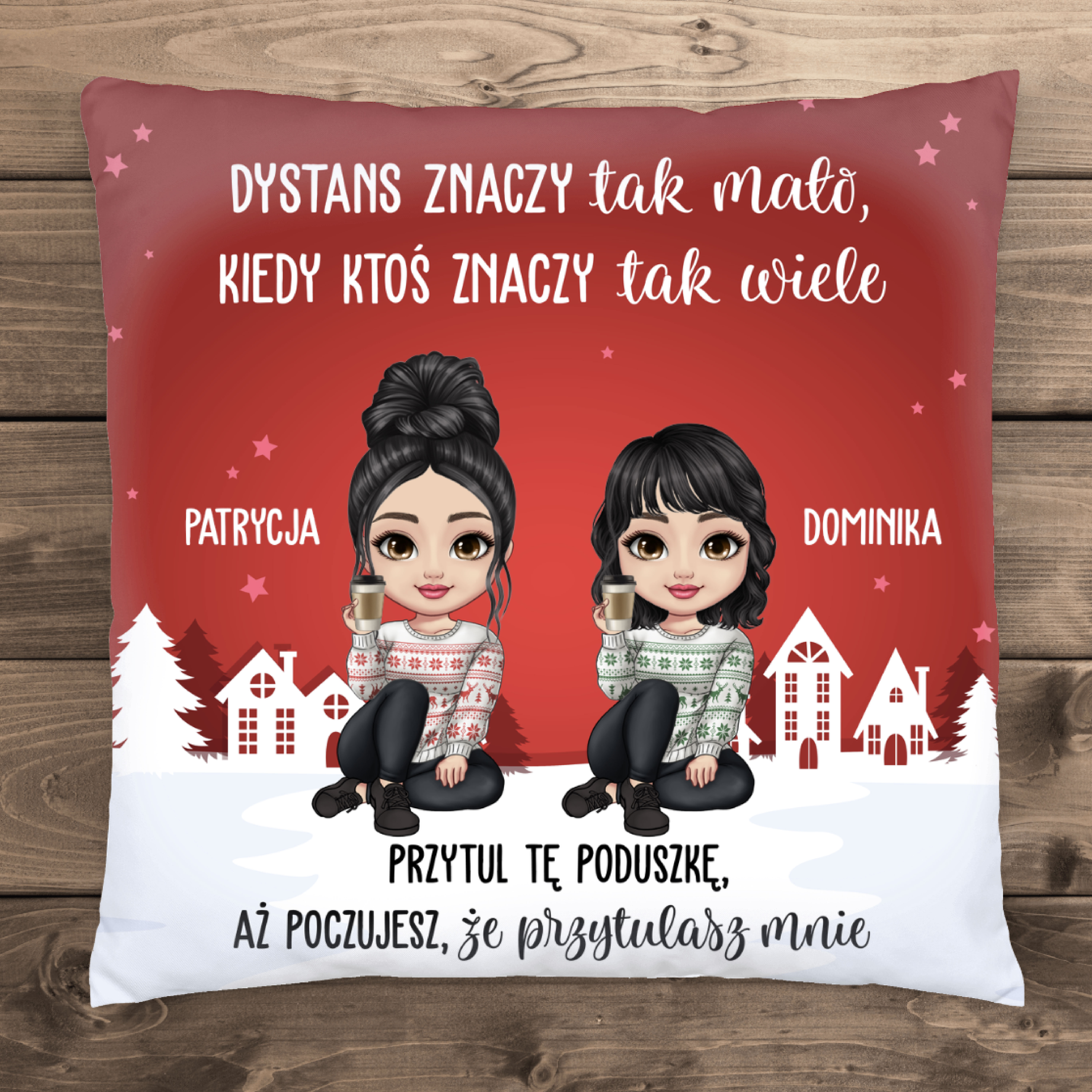Dystans znaczy tak mało - poduszka 24