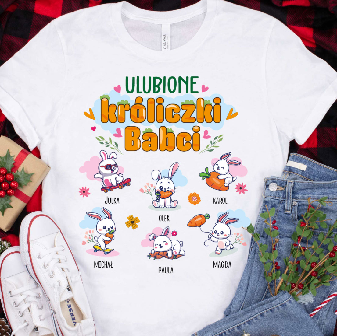 Ulubione króliczki Babci  - Koszulka