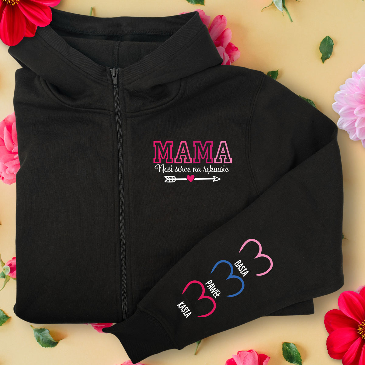 Najlepsza mama - czarna bluza