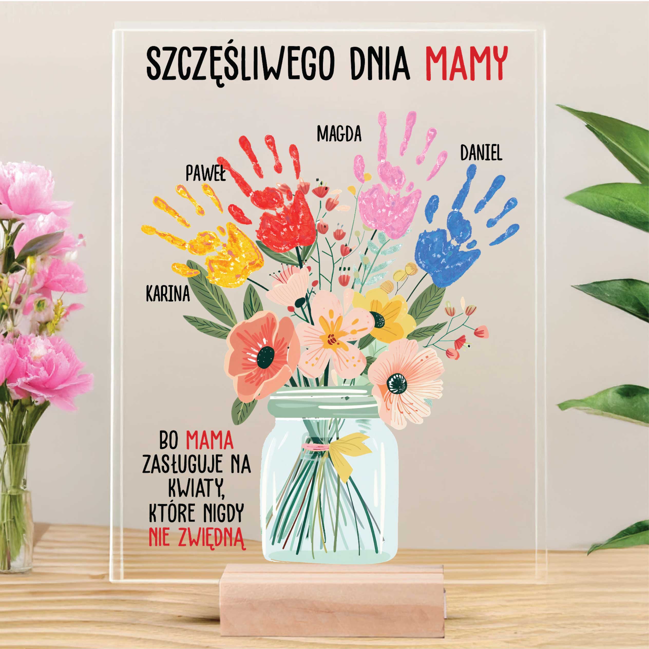 Mama zasługuje na kwiaty