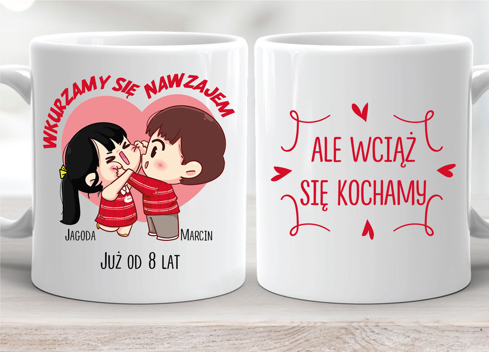 Wkurzamy się nawzajem - kubek