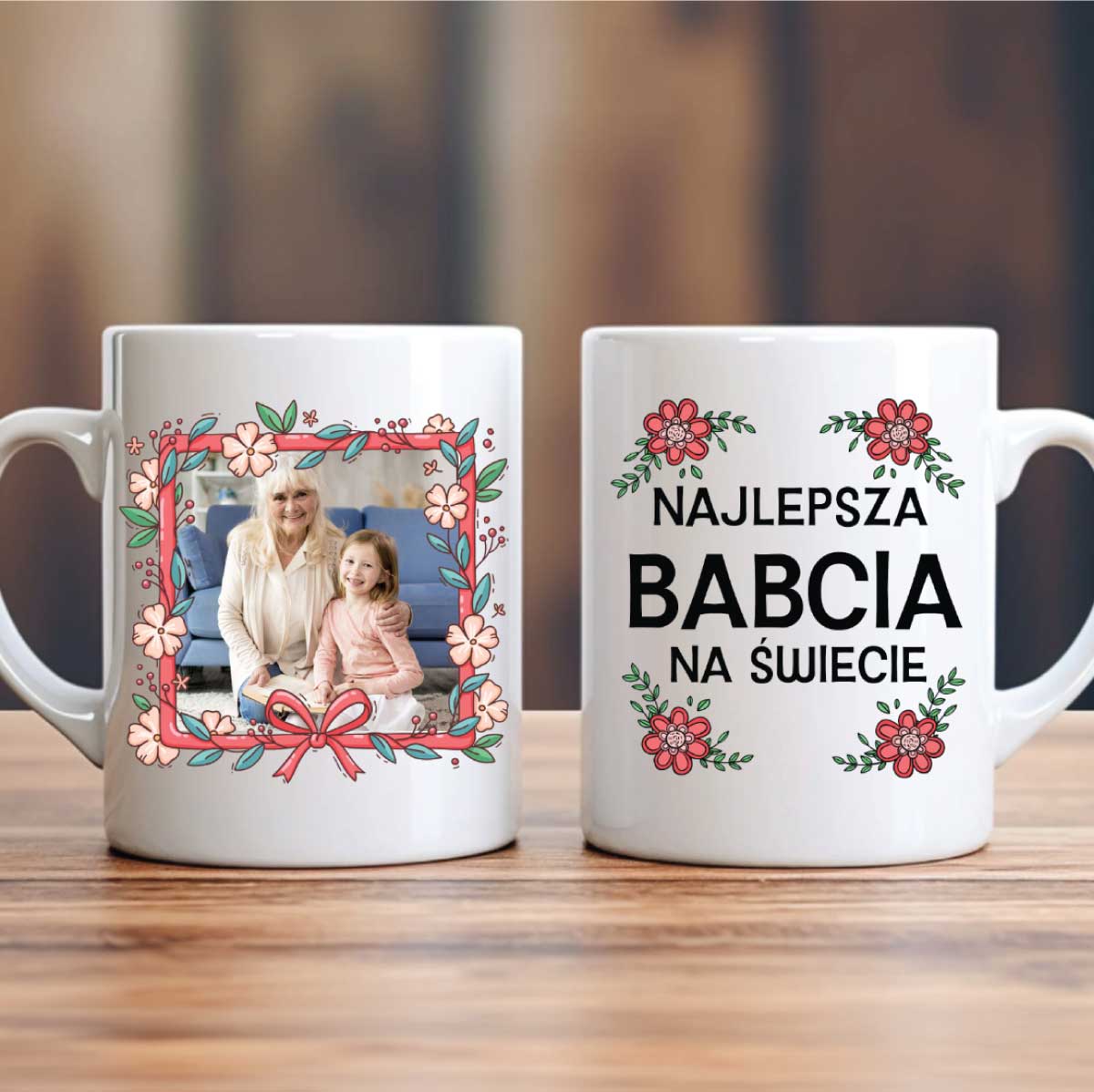Kubek dla Babci ze zdjęciem