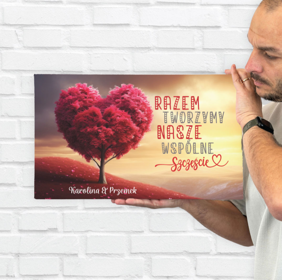 Tworzymy wspólne szczęście - fotoobraz