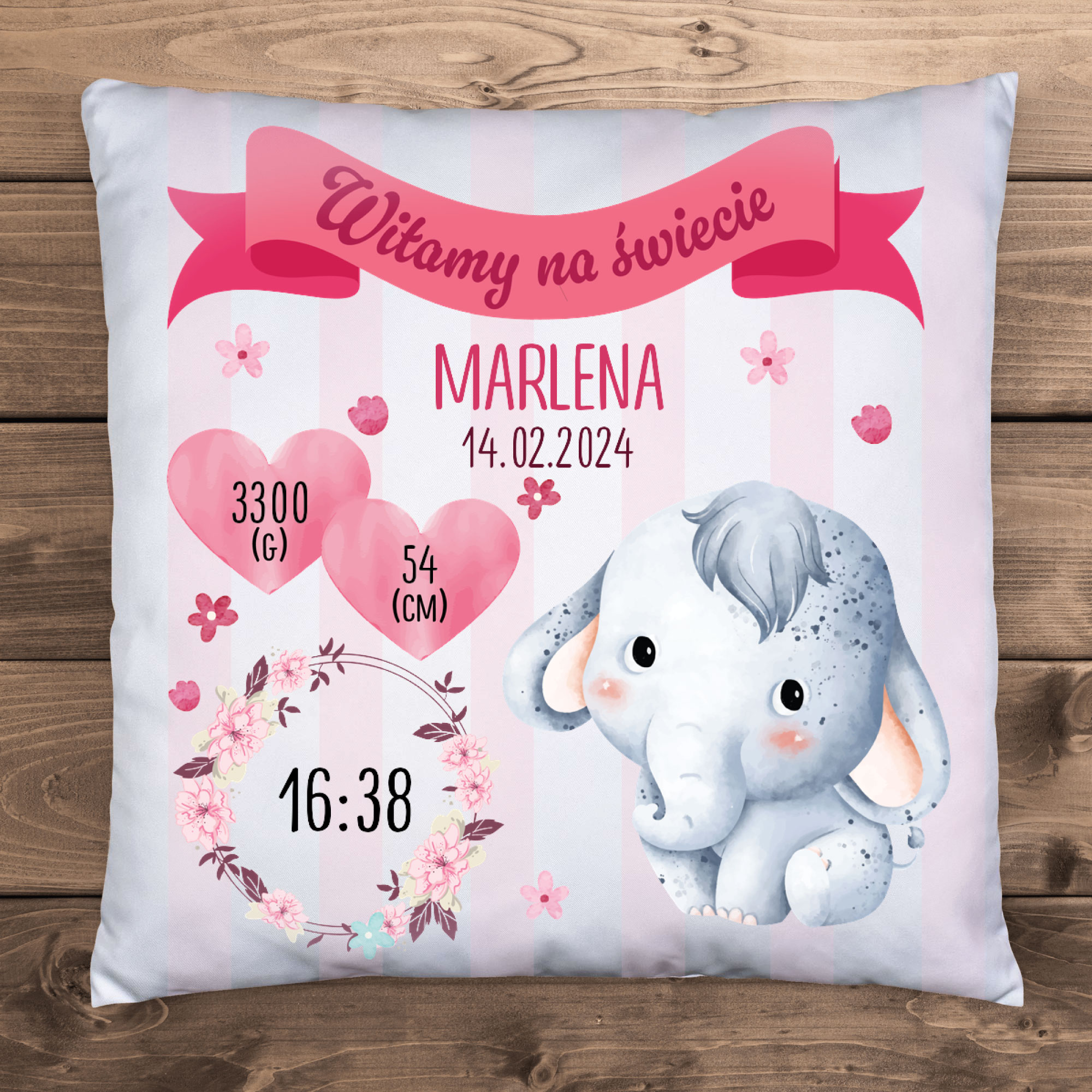 Witamy na świecie - poduszka