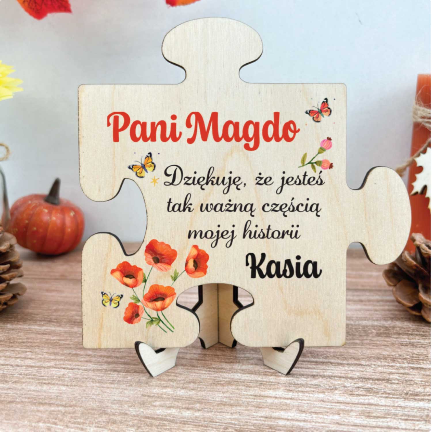 Podziękowania dla Nauczyciela - puzzel