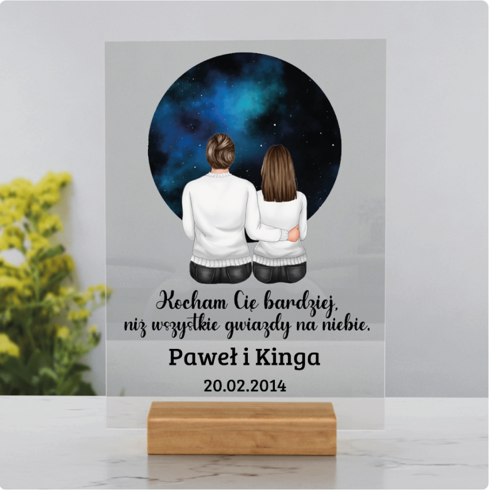 Kocham Cię bardziej niż gwiazdy na niebie