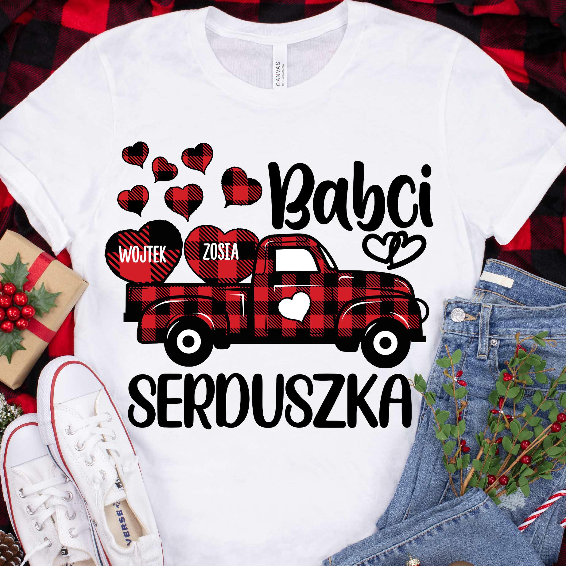 Babci Serduszka Koszulka