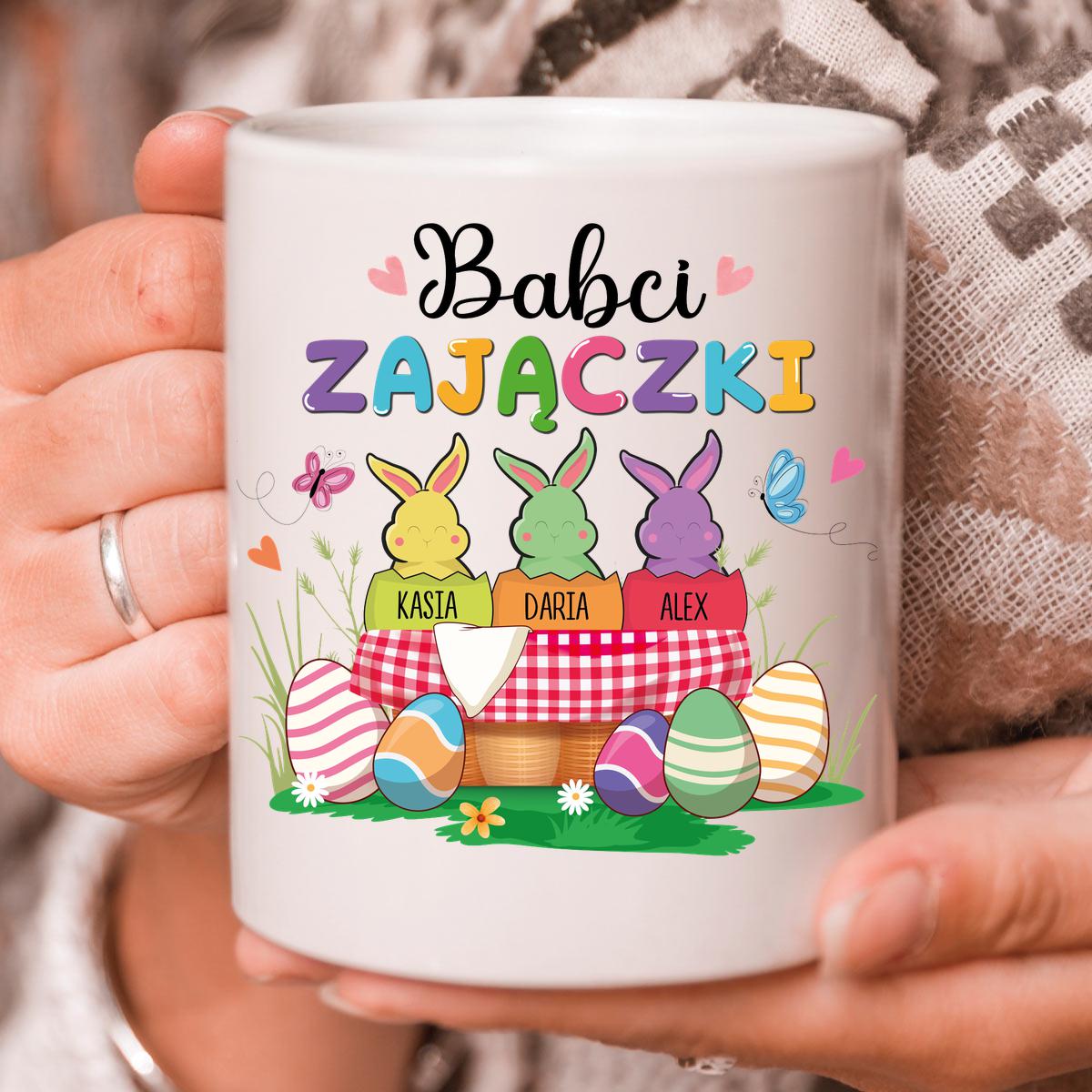 Babci zajączki - kubek