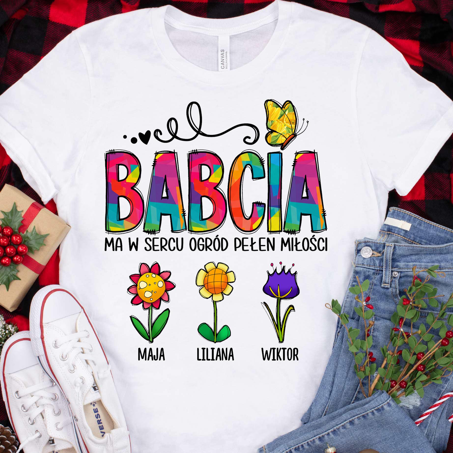 Babcia - Ogród pełen miłości