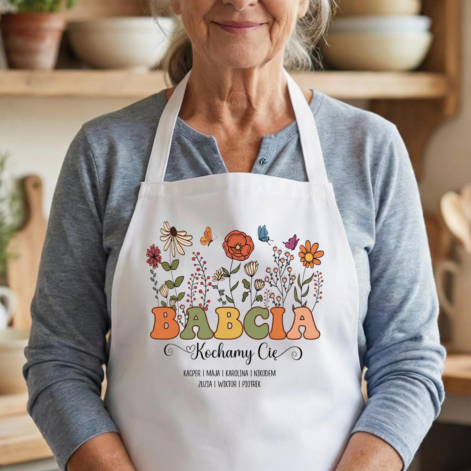 Babcia, Kochamy Cię - fartuch