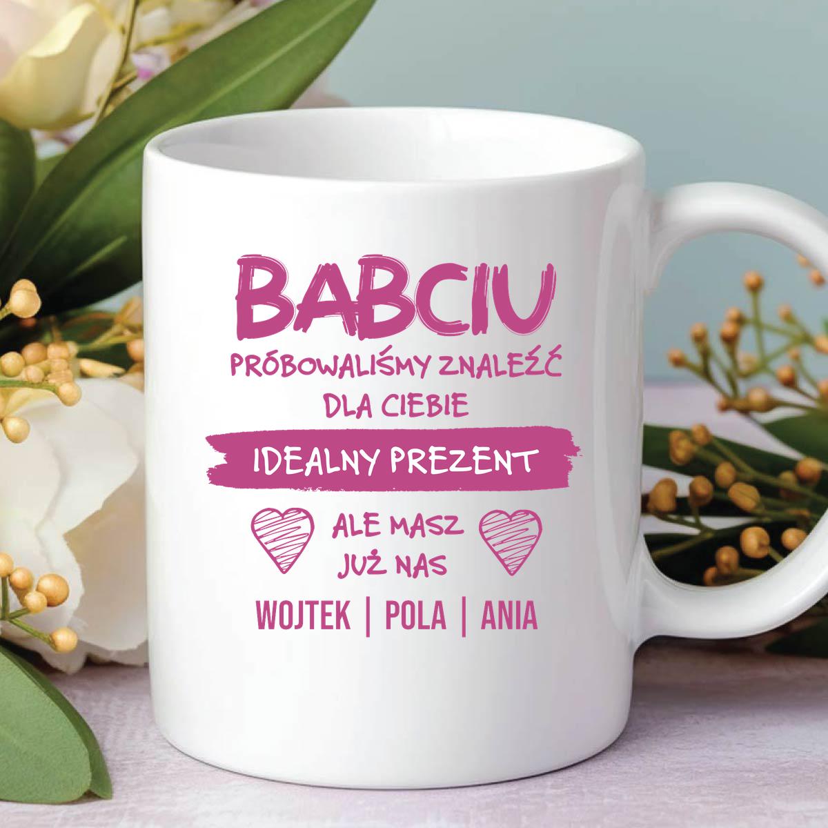 Babcia idealny prezent