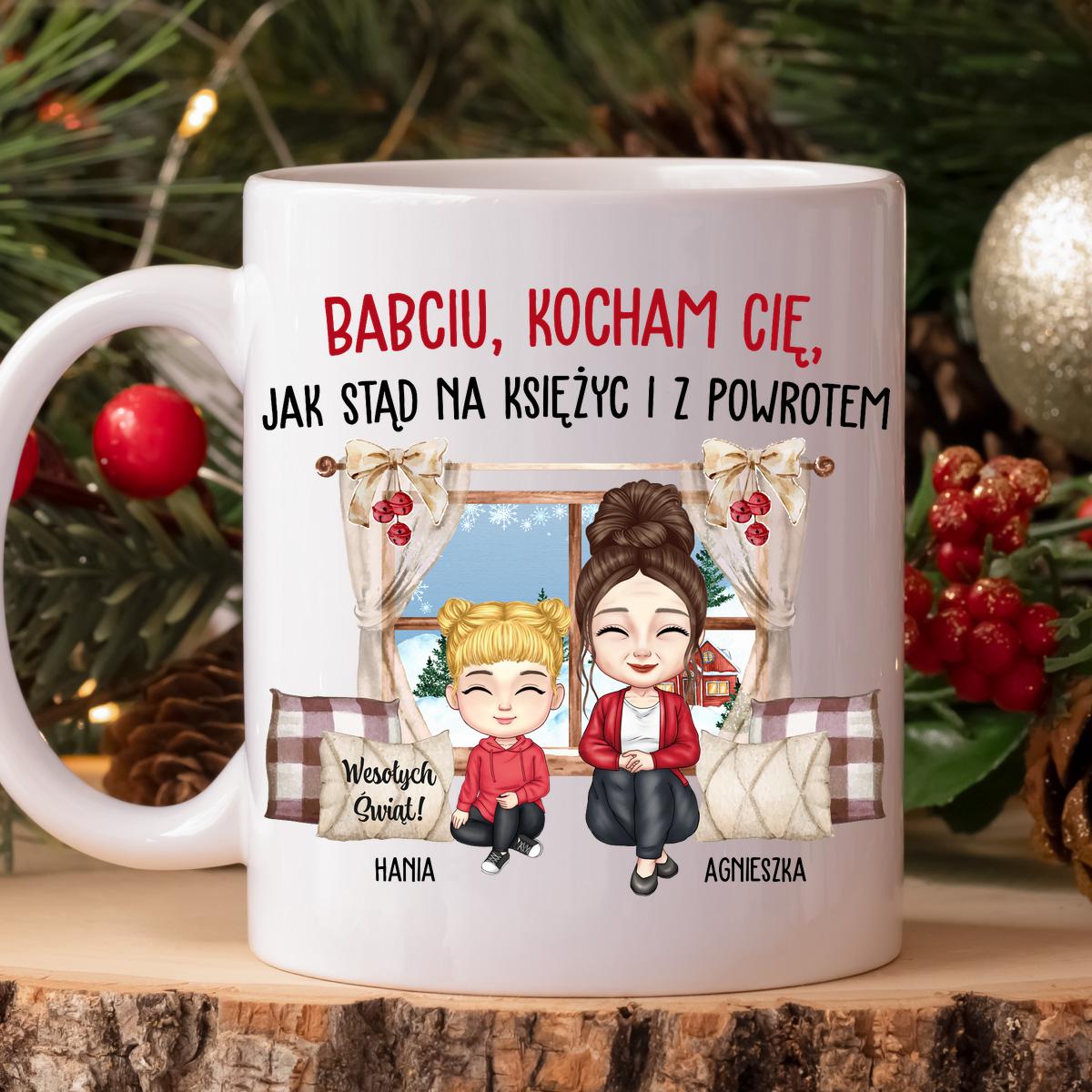 Babciu, kocham Cię - kubek święta